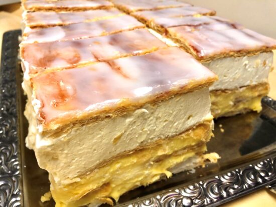 Cremeschnittte am Blech